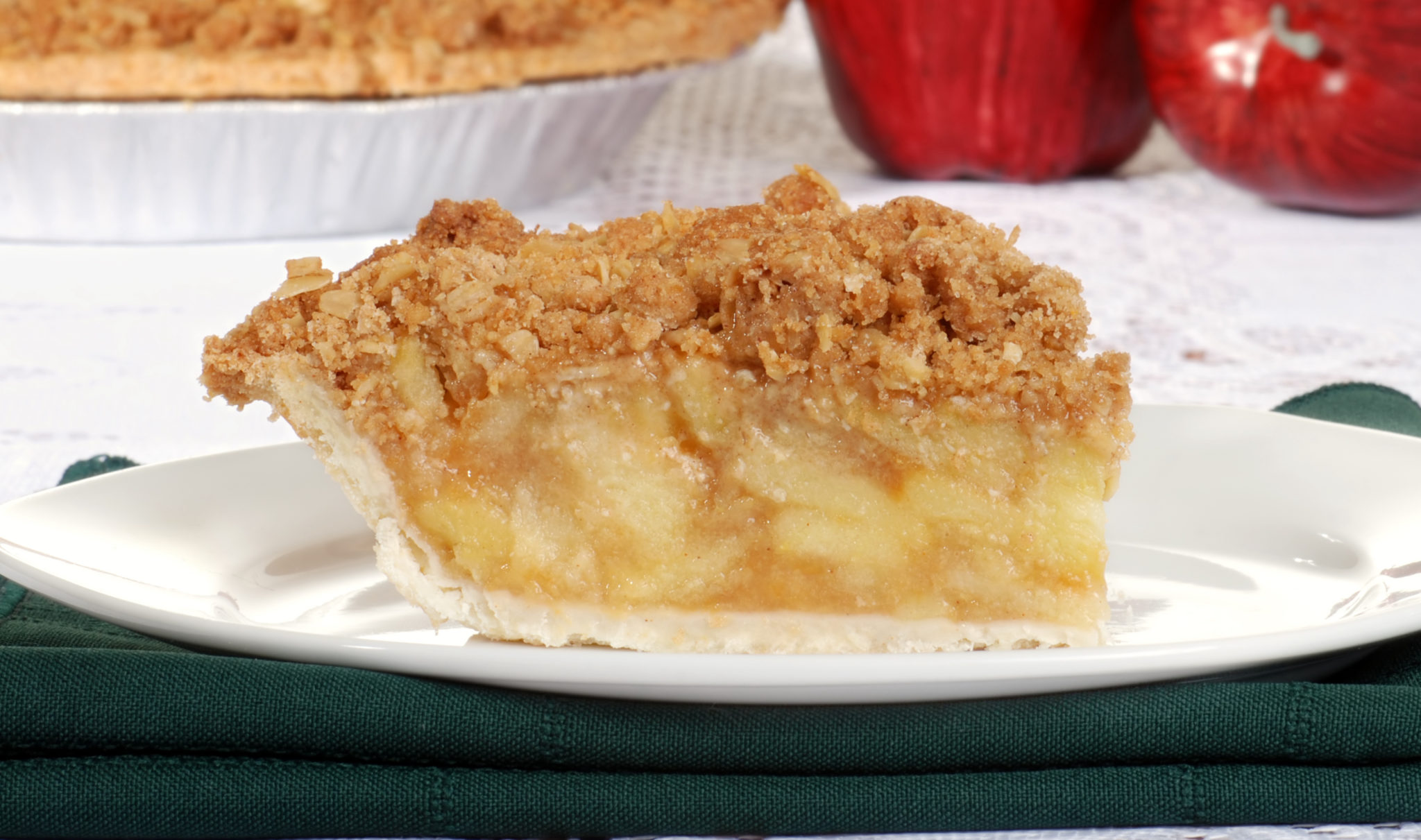 Apple Crisp Pie - Wholly Wholesome